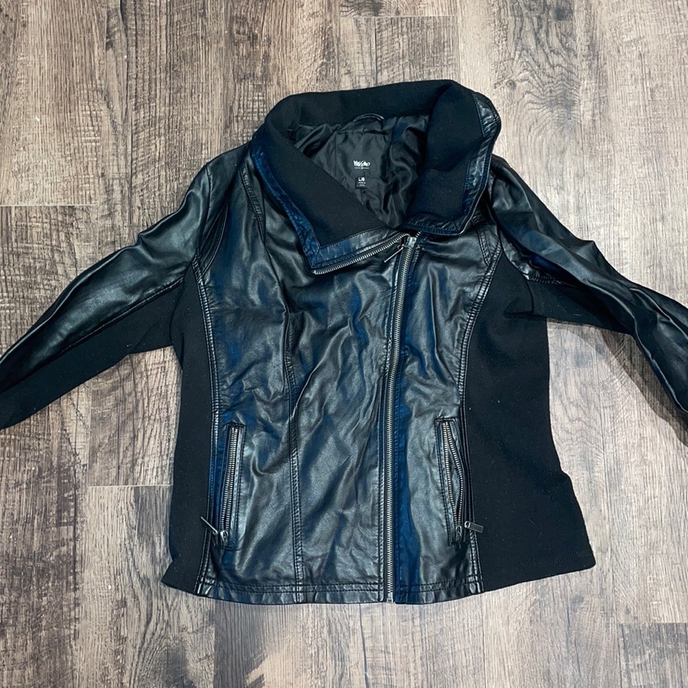 Leather Moto Jacket